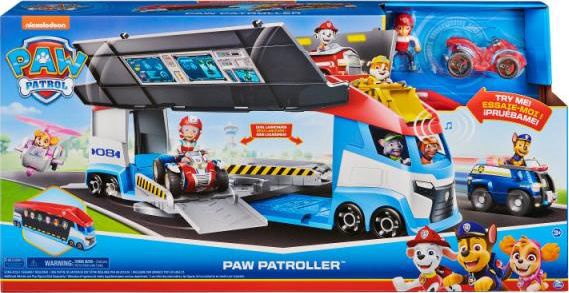 Autobuss Spin Master Paw Patrol Paw Patroller 2 6060442, daudzkrāsains