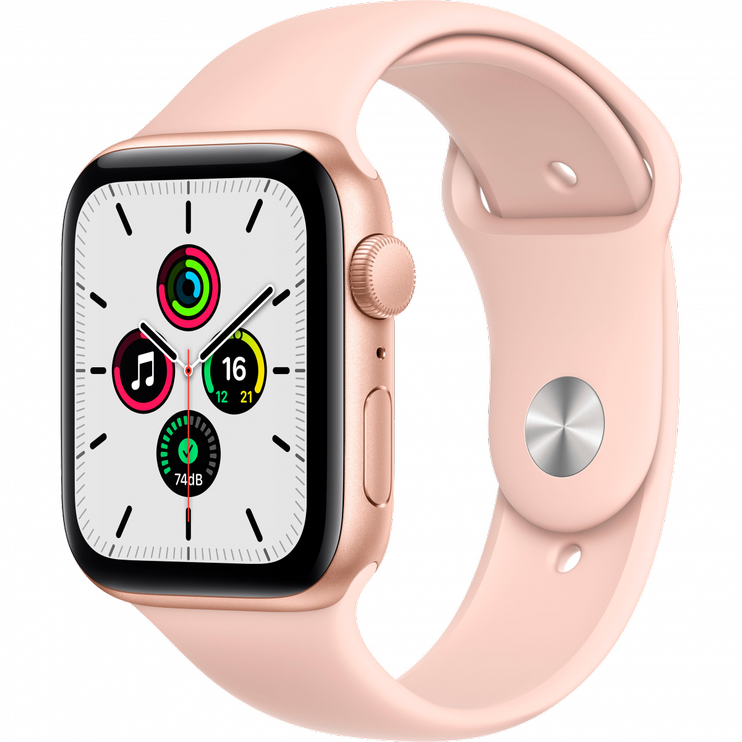 Умные часы Apple Watch SE GPS 44mm, розовый
