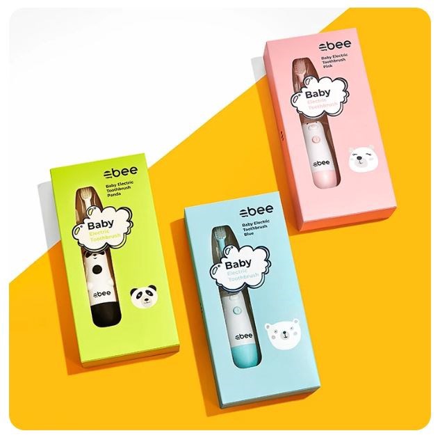 Электрическая зубная щетка Abee Baby Electric Toothbrush, розовый