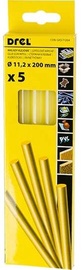 Liimipulk Drel, 20 cm x 11.2 cm, kollane, 5 tk