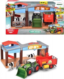 Transporta rotaļlietu komplekts Dickie Toys Fendt Farm Station 203735003, daudzkrāsaina