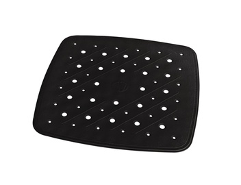 Vannitoa põrandamatt Ridder Promo 167910, must, 510 mm x 510 mm