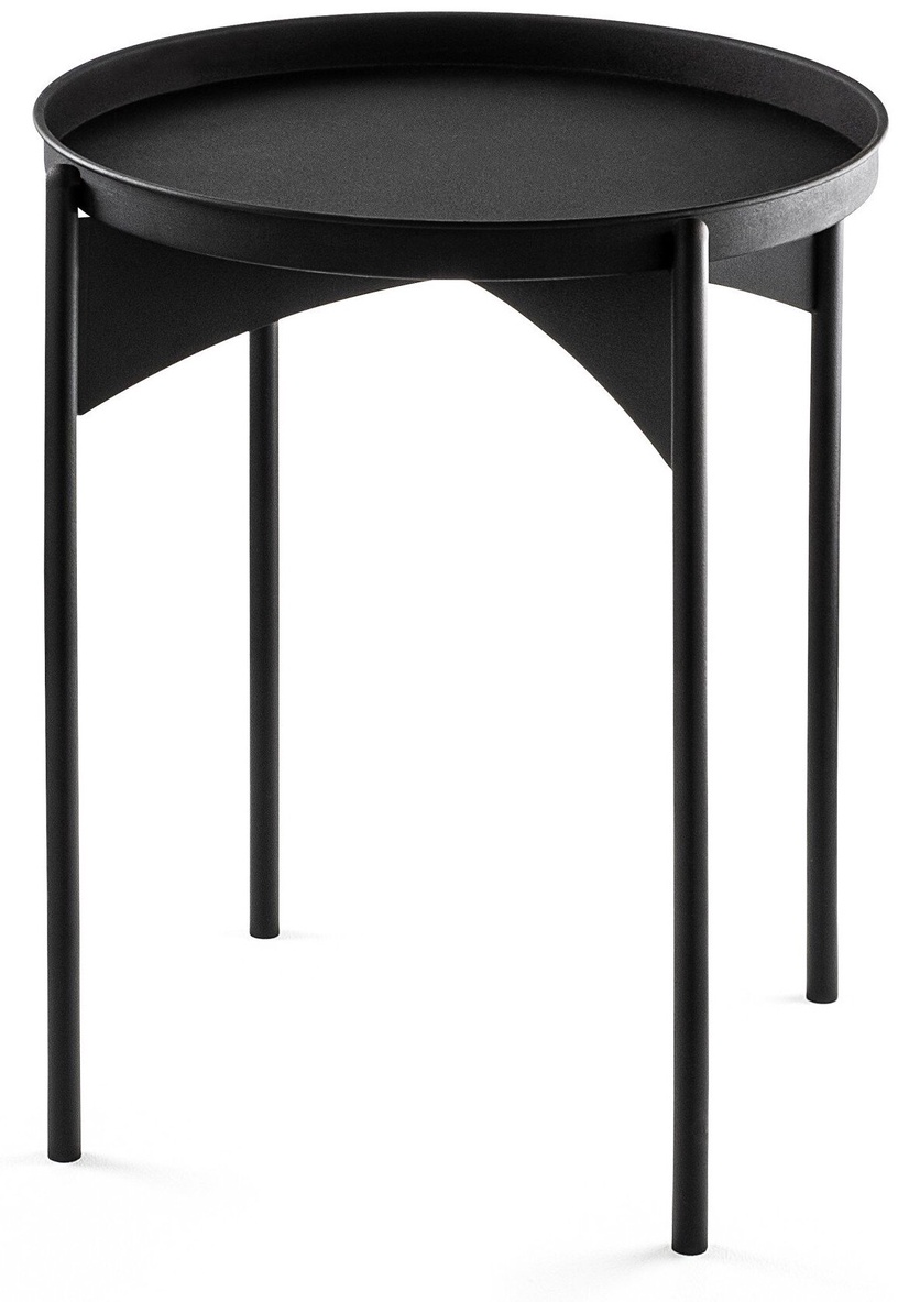 Журнальный столик Kalune Design SHB-002-A, черный, 44 см x 44 см x 57 см