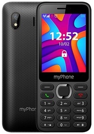 Mobiiltelefon MyPhone C1 LTE, must, 64MB/128MB