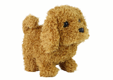 Interaktīva rotaļlieta Curly puppy, 15 cm, universāls