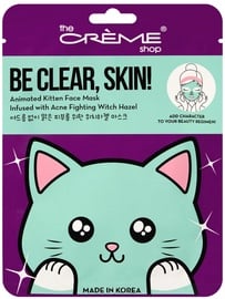 Sejas maskas The Creme Shop Be Clear, Skin! Animated Kitten, 25 ml