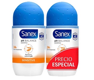 Dezodorants sievietēm Sanex Dermo Sensitive, 50 ml, 2 gab.