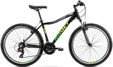 Велосипед горный Romet Rambler R6.1 JR, 26 ″, 15" рама, черный/зеленый