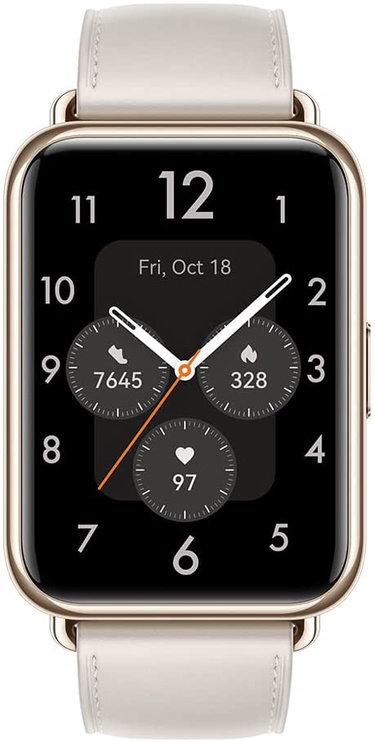 Nutikell Huawei Watch Fit 55029106, kuldne/valge