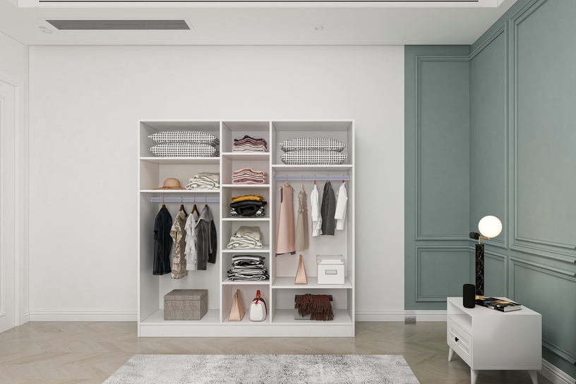 Комплект мебели для спальни Kalune Design Nil 105, комнатные, белый