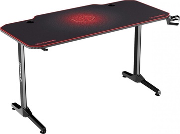 Игровой стол Ultradesk Frag, черный/красный