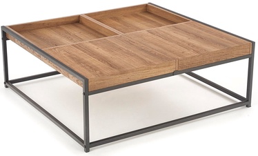 Журнальный столик Edmund, светло-коричневый, 84 см x 80 см x 30 см