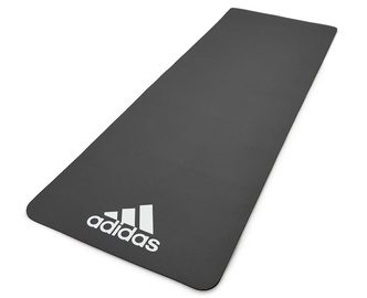 Fitnesa un jogas paklājs Adidas, melna, 173 cm x 61 cm x 7 mm