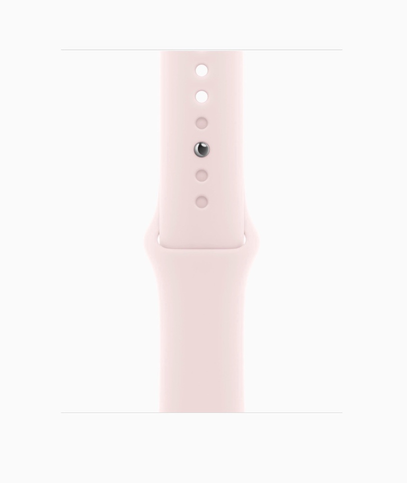 Умные часы Apple Watch Series 9 GPS + Cellular 41mm Pink Aluminium Light Pink Sport Band M/L, розовый
