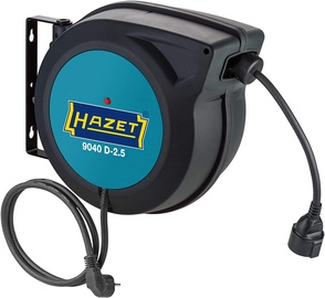 Pikendusjuhe pooliga Hazet 9040D-2.5, 1 kohad, 20 m, IP20