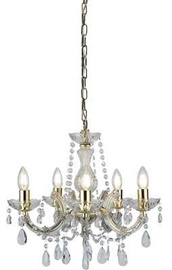 Хрустальная люстра навесной Searchlight Marie Therese 699-5, 60 Вт, E14