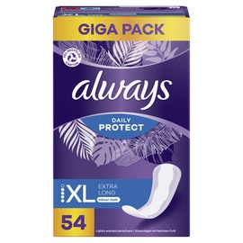Higiēniskie ieliktnīši Always Daily Protect Extra Long, 54 gab.