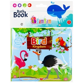 Bērnu grāmata BamBam Bird Kingdom, daudzkrāsaina