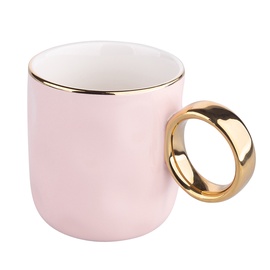 Чашка Altom, розовый, 0.3 л