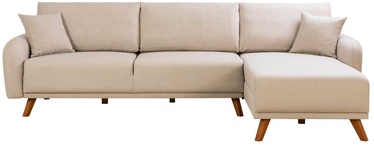 Dīvāns-gulta Hanah Home Hera 2 867UNQ1944, krēmkrāsa, 185 x 237 cm x 90 cm