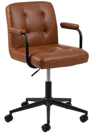 Офисный стул Cosmo, 59 x 46 x 77.5 см, коричневый/черный