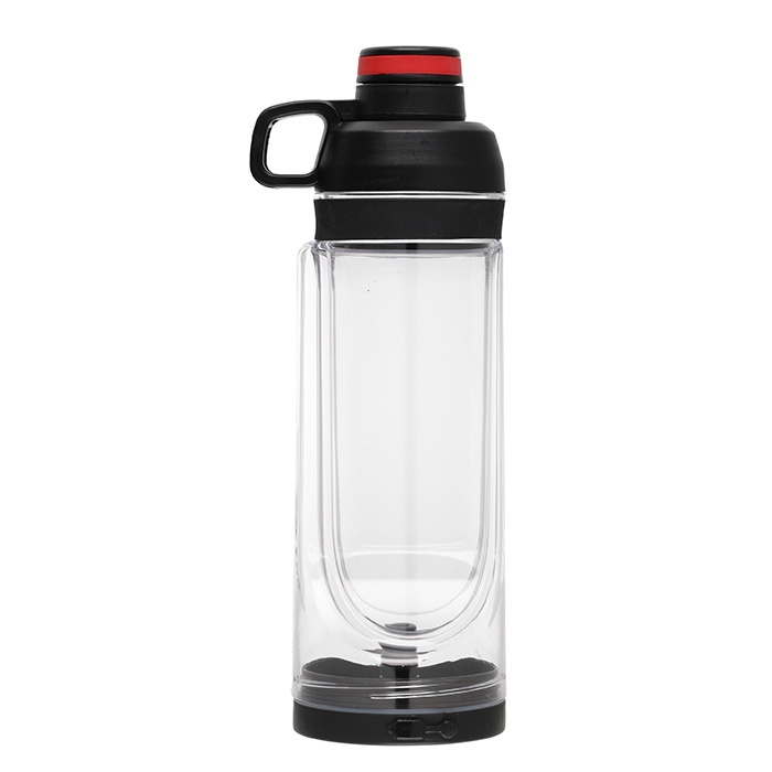 Бутылочка Juomapullo Hideaway, прозрачный/черный, тритановый пластик, 0.4 л