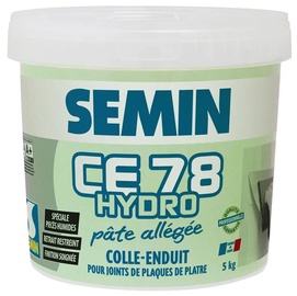 Špaktele Semin CE 78 Hydro, gatavs lietošanai, zaļa, 5 kg