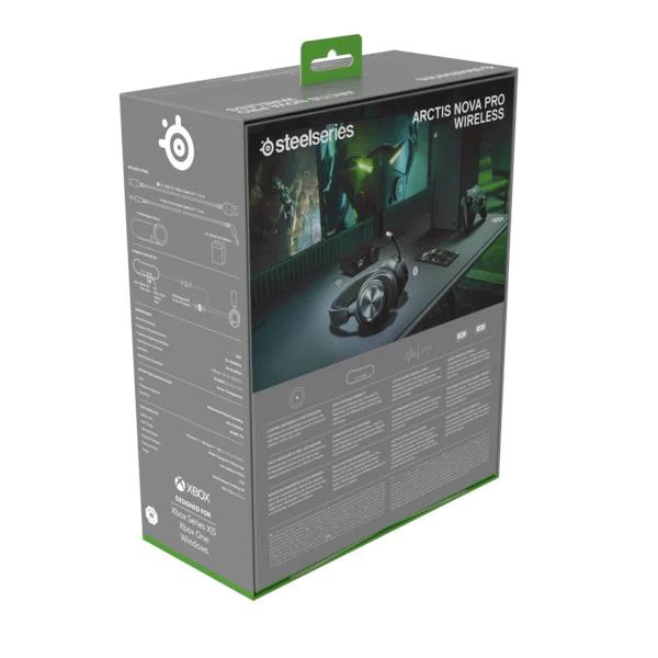 Juhtmeta mänguri peakomplekt Steelseries Arctis Nova Pro X, must