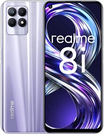 Мобильный телефон Realme 8i, 4GB/128GB, фиолетовый (товар с дефектом/недостатком)