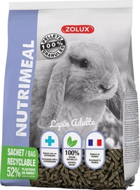 Barība grauzējiem Zolux Nutrimeal Adult Rabbit, trušiem, 0.8 kg