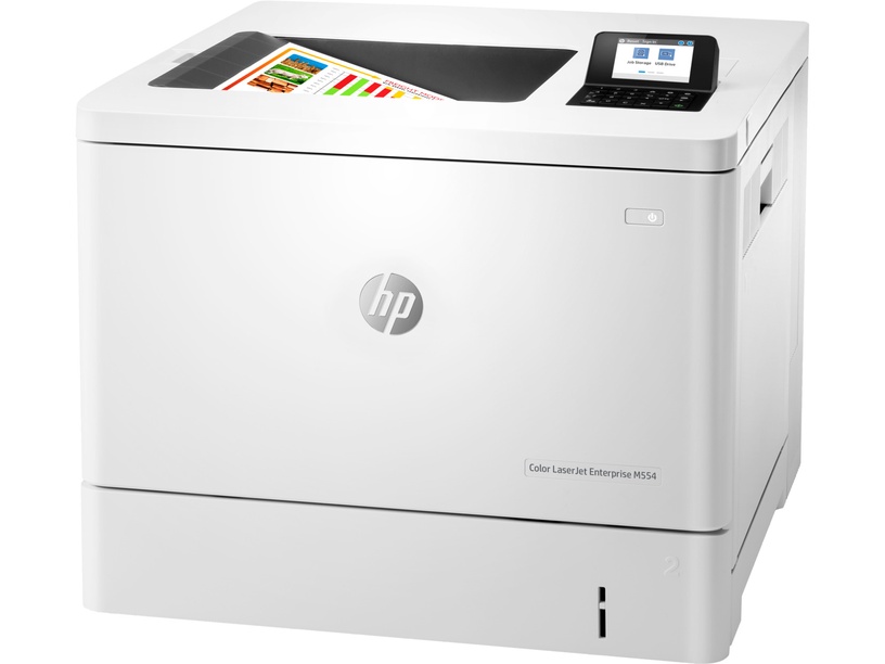 Lāzerprinteris HP LaserJet Enterprise M554dn, krāsains