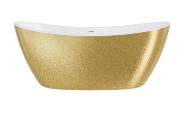 Vann, teisaldatav Besco Ayla Glam, 170 cm x 80 cm x 68 cm, ovaalne