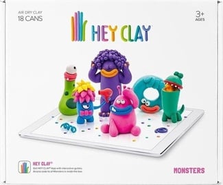Plastiliin Tm Toys Hey Clay Monsters HCLSE004