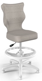 Bērnu krēsls Petit MT03 Size 3 HC+F, balta/pelēka, 55 cm x 76.5 - 89.5 cm