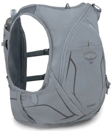 Рюкзак для бега Osprey Dyna 6 With Flasks, серый, 6 л