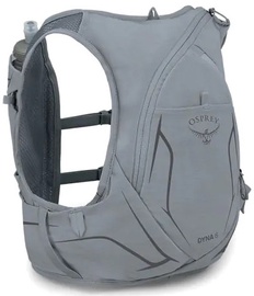 Skriešanas mugursoma Osprey Dyna 6 With Flasks, pelēka, 6 l