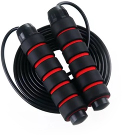 Скакалка Tomaz Sport The Jump 3, 2900 мм, черный/красный