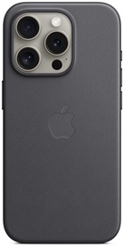 Telefoni ümbris Apple FineWoven With MagSafe, iPhone 15 Pro, must