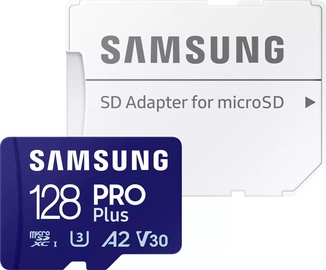 Atmiņas karte Samsung PRO Plus, 128 GB