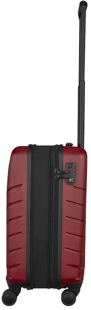 Ceļojumu koferi Wenger Pegasus DC Carry-On Hardside Case 610853, sarkana, 39 l, 400 x 200 x 540 mm