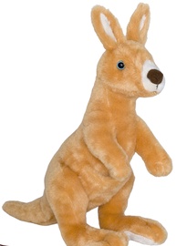 Mīkstā rotaļlieta Wild Planet Kangaroo, brūna, 34 cm