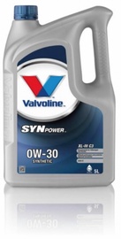 Motoreļļa Valvoline SynPower XL-III C3 0W - 30, sintētiskais, vieglajam auto, 5 l