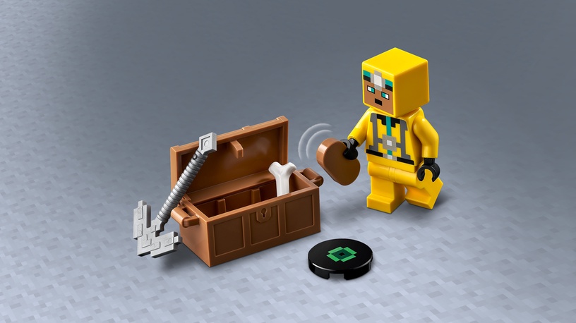 Konstruktors LEGO Minecraft Skeleta pazemes cietums 21189