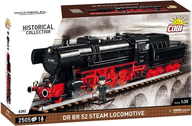 Konstruktorius Cobi Historical Collection DR BR 52 Steam Locomotive 6282, plastikas