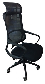 Krēsls MN HT-292AG, 52 x 48 x 127 cm, melna