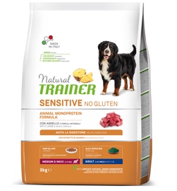 Сухой корм для собак Natural Trainer Sensitive No Gluten, баранина, 12 кг