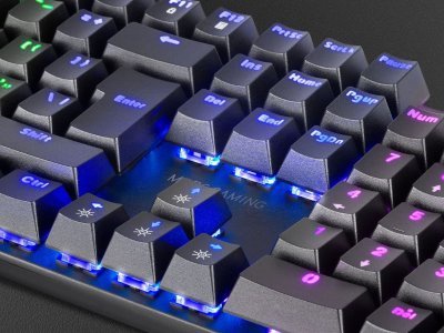 Клавиатура Mars Gaming MK422BRUS, Английский (US), черный