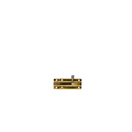 Durvju aizbīdnis Haushalt BT038-60CC, zelta, 60 mm x 30 mm