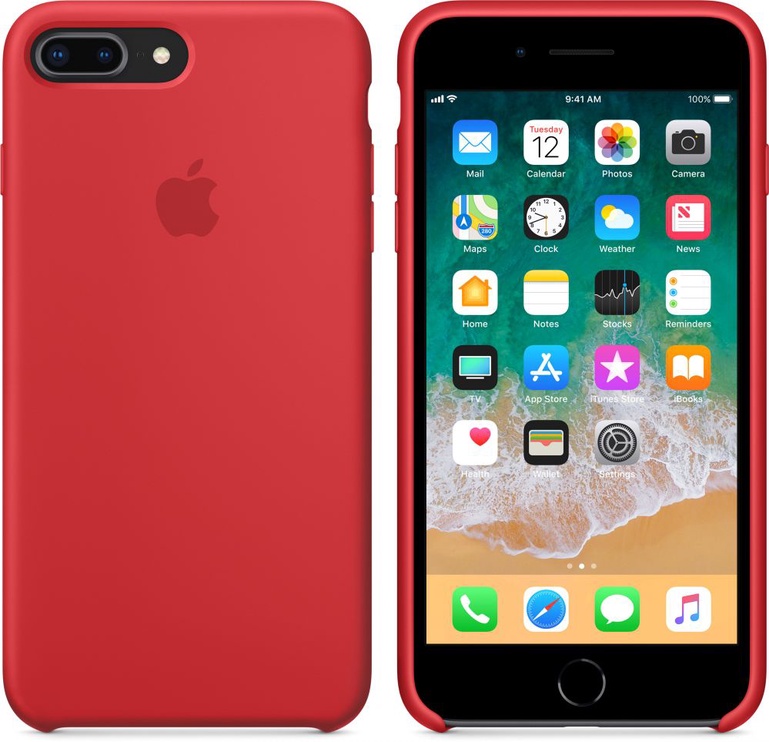 Чехол для телефона Apple, iPhone 7 Plus/Apple iPhone 8 Plus, красный