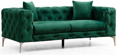 Dīvāns Hanah Home Como, zaļa, 90 x 197 cm x 73 cm